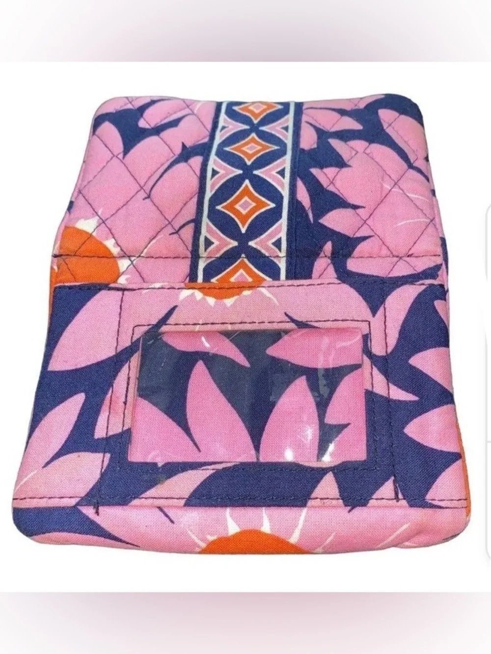 Vera Bradley Loves Me Pouch Folding Wallet Kisslock Coin Purse, like new! - Picture 2 of 6